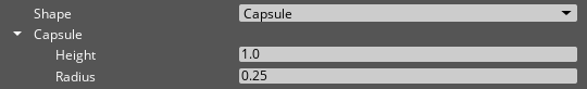PhysX Collider component interface, Box.